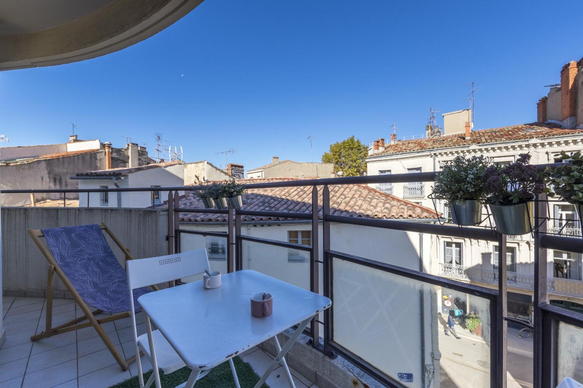 Terrasse En Ville - Premiere Conciergerie Montpellier Bagian luar foto