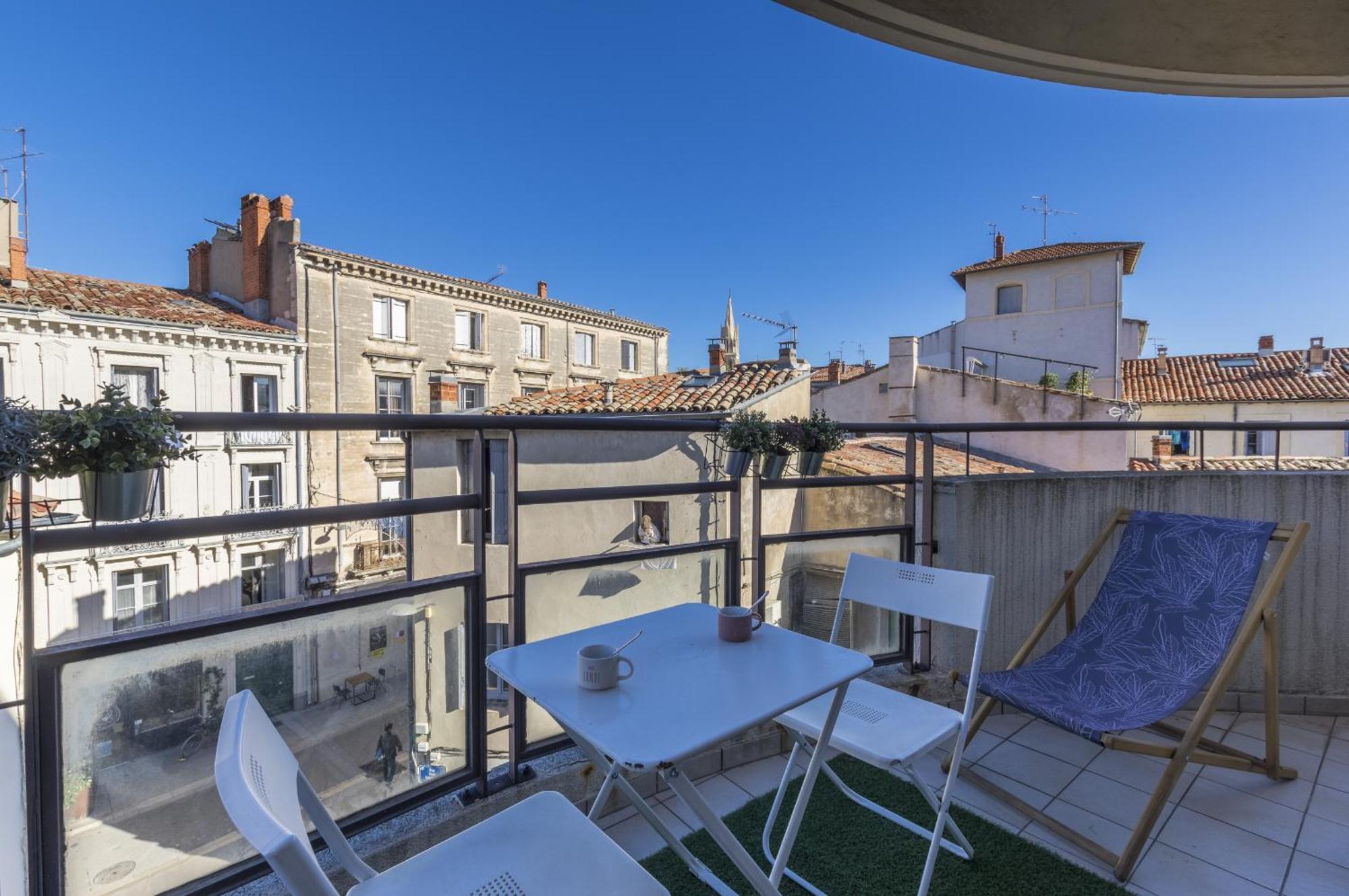 Terrasse En Ville - Premiere Conciergerie Montpellier Bagian luar foto